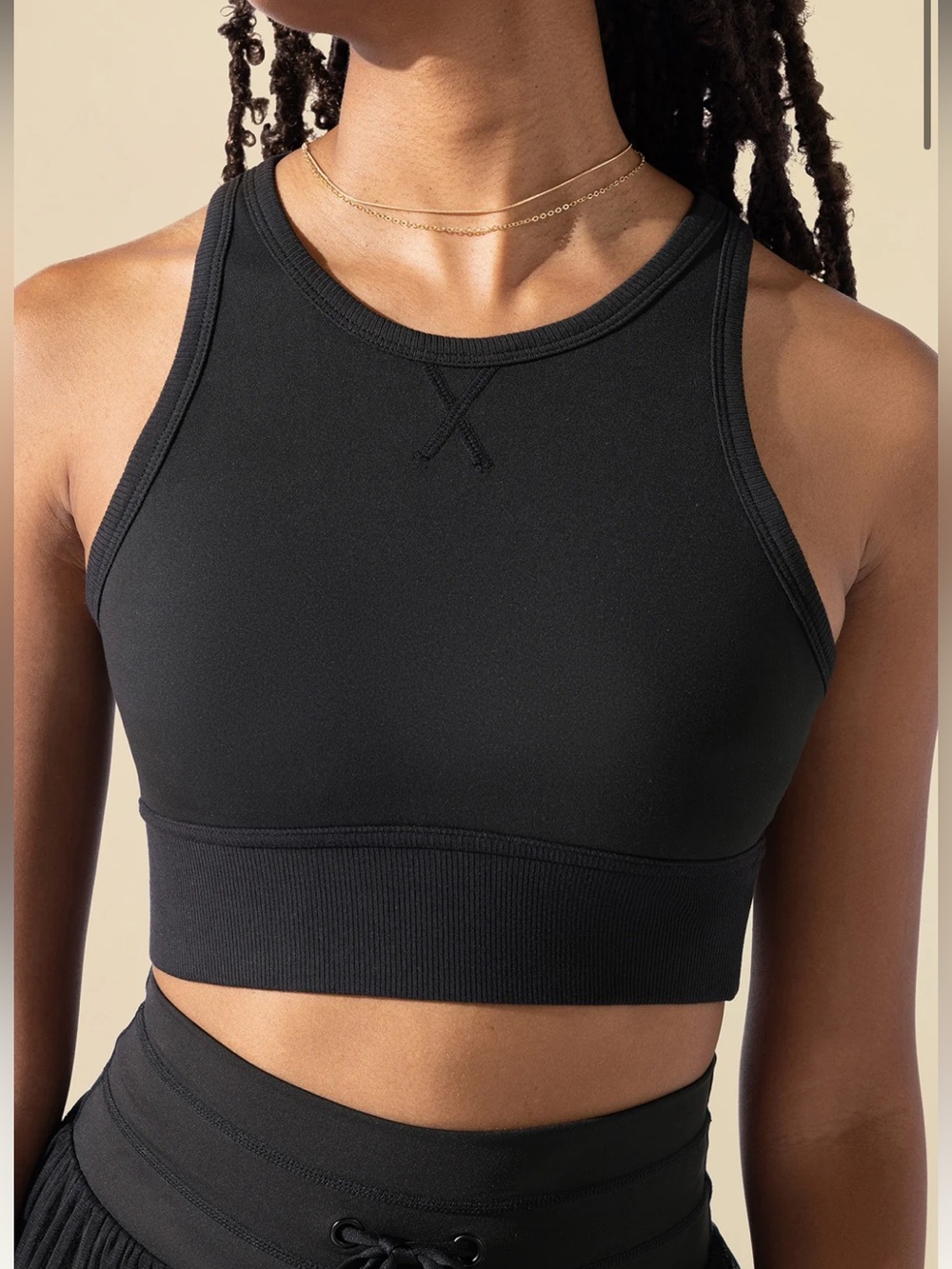 Popflex Sweat Sesh Crop Top Sports Bra NWT